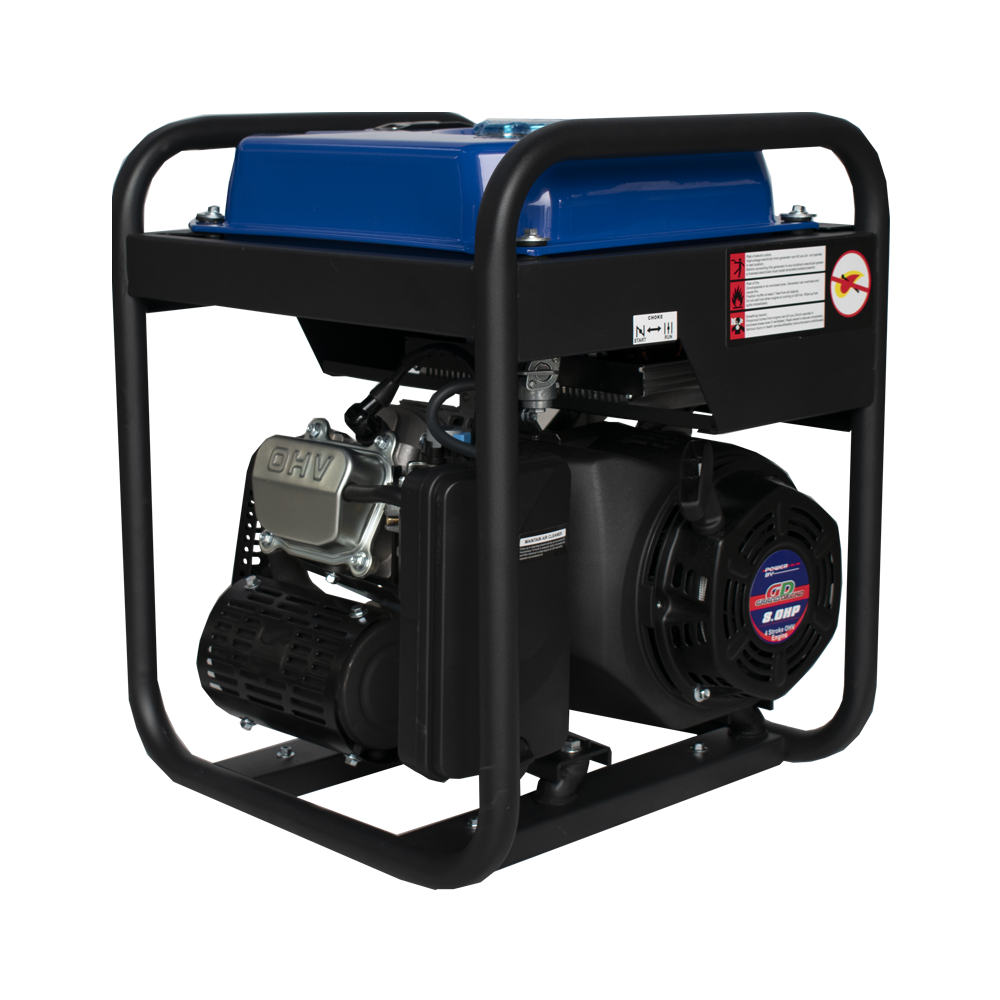 GCC Construction - Inverter Generators - EGA6000 5kW Gasoline Generator | 5000W Power