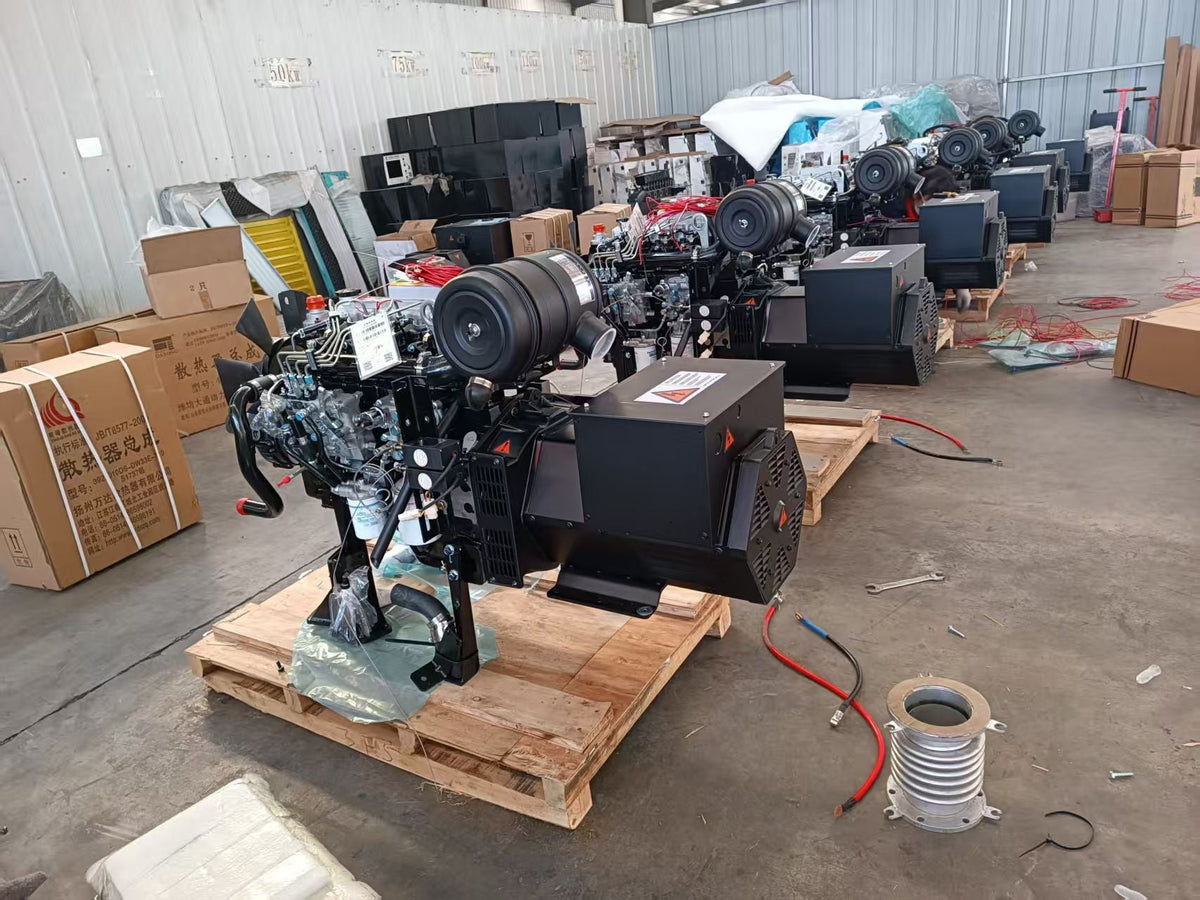 GCC Construction - Inverter Generators - 30kw Power Silent Type Diesel Generator 50Hz ATS Three Phase Generator Diesel