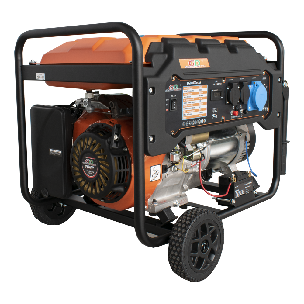 GCC Construction - Inverter Generators - EG10000es-A Gasoline Generator | 8kW Rated / 9kW Peak – Grand Decho