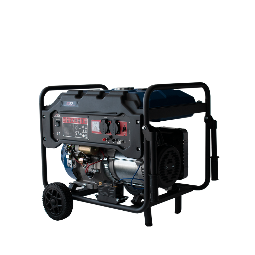 GCC Construction - Inverter Generators - EG8000es Gasoline Generator – 7kW Single Phase Electric Start