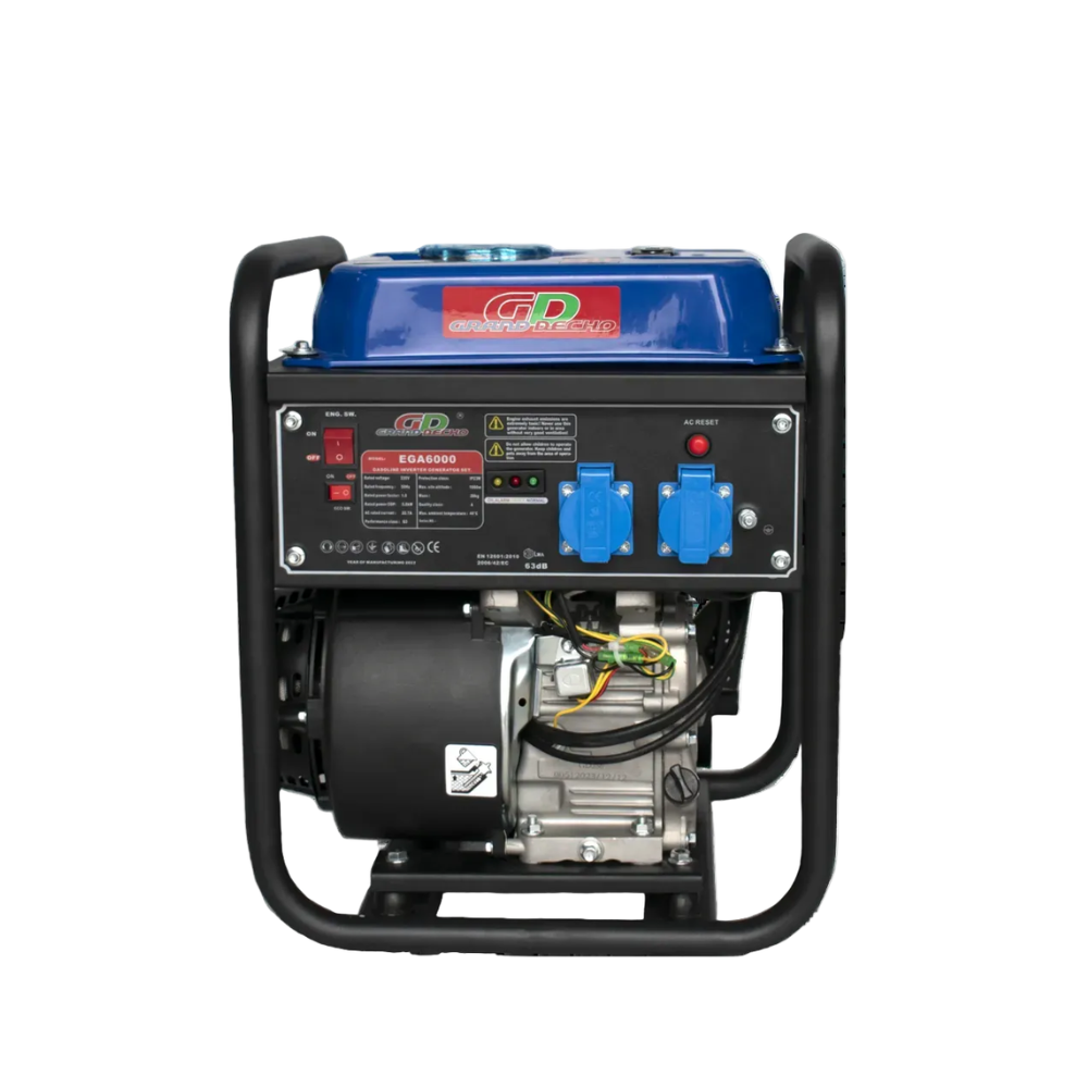 GCC Construction - Inverter Generators - EGA6000 5kW Gasoline Generator | 5000W Power