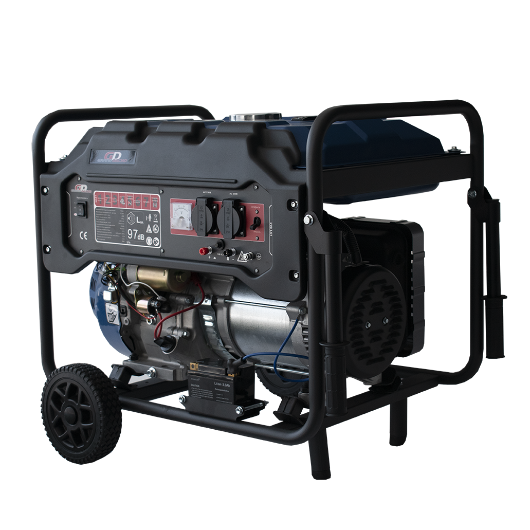 GCC Construction - Inverter Generators - EG8000es Gasoline Generator – 7kW Single Phase Electric Start