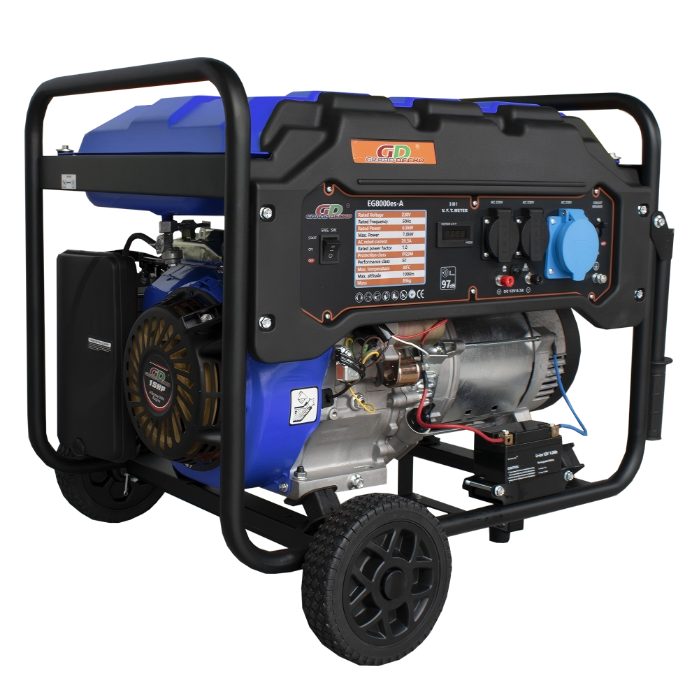GCC Construction - Inverter Generators - EG8000ES-A 7kW Gasoline Generator | 6.5kW Portable Petrol Generator